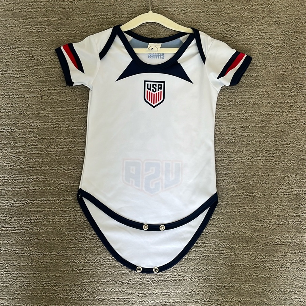 USA women’s national team soccer ⚽️ onesie bodysuit - Alex Morgan